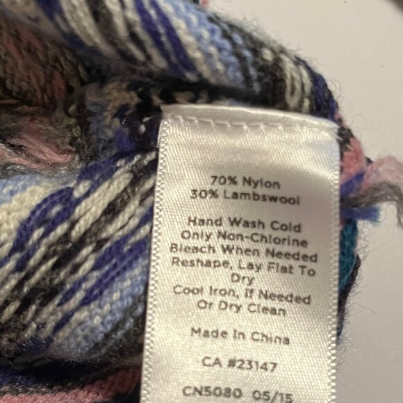 Talbots NWOT Lambswool Blend Fair Isle Pink & Gray Sweater Size 1X - Picture 6 of 8